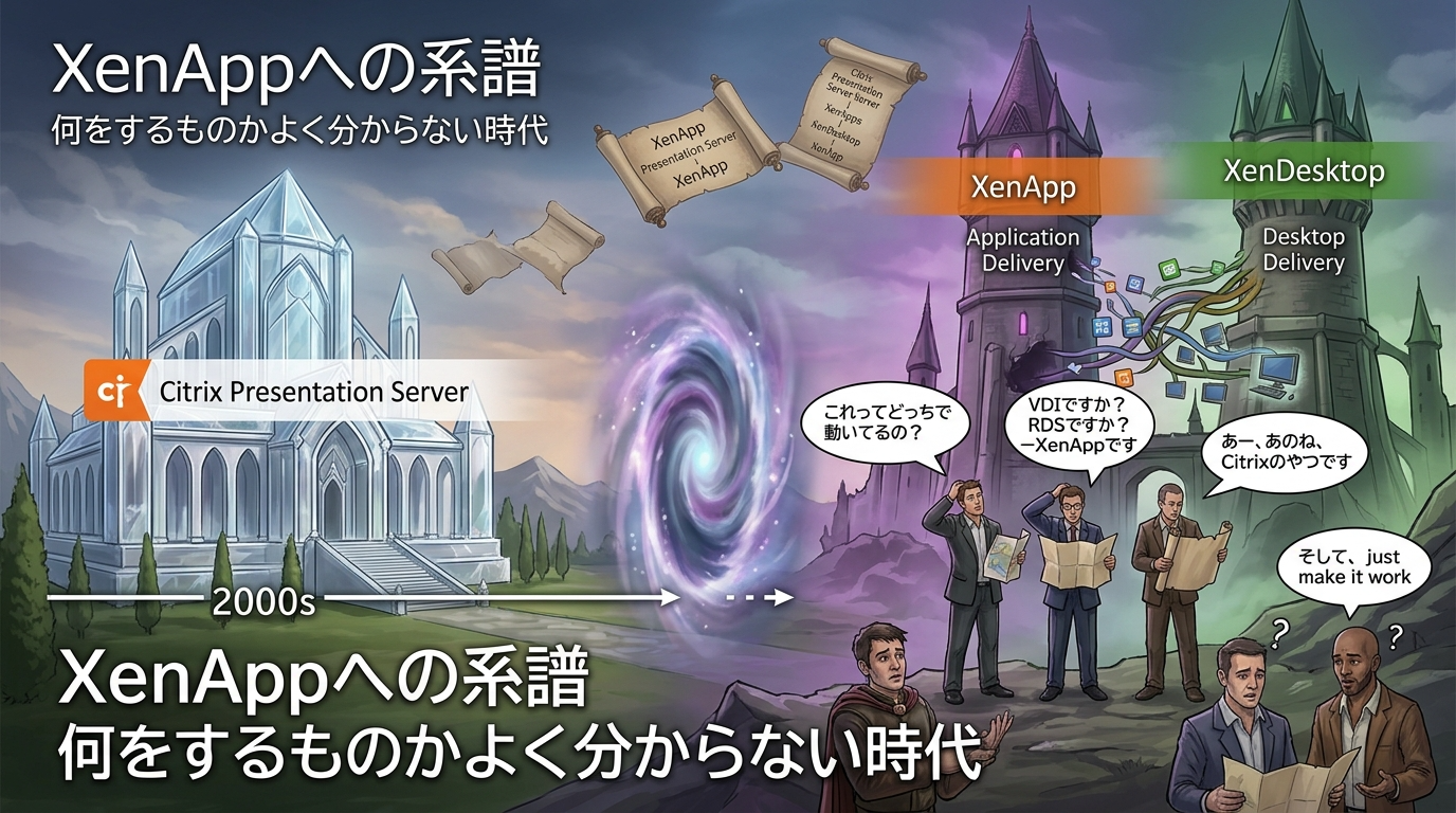 Citrixの夢と幻、XenAppへの系譜