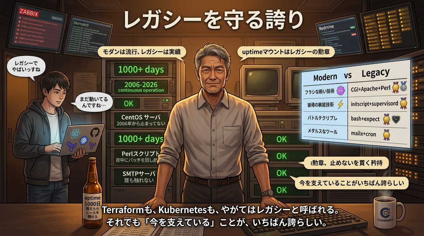 レガシー・サバイバル術 第3回:「レガシー=悪」って誰が言った?