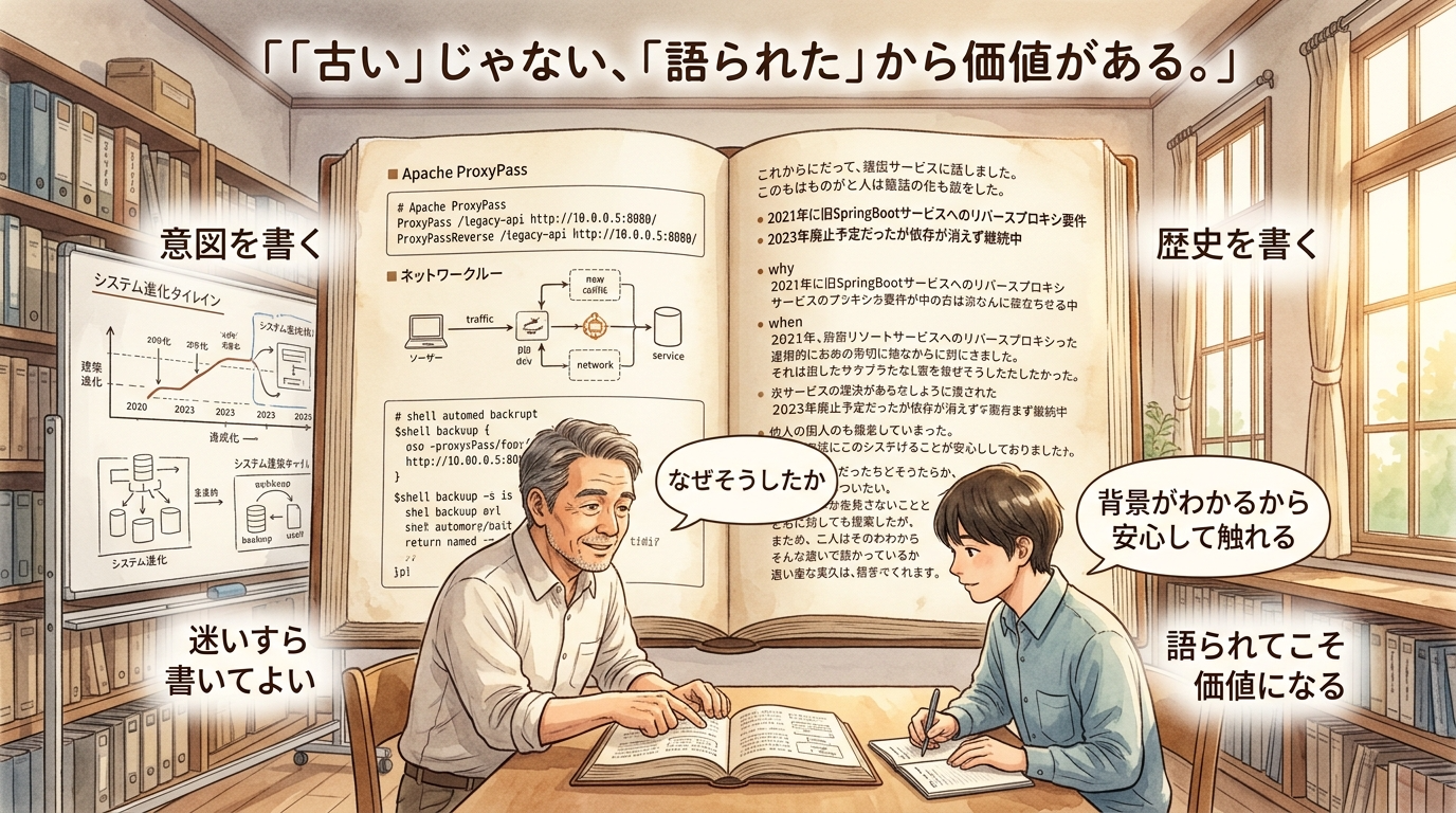 レガシー・サバイバル術 第6回:「レガシーを語る言葉が足りない」